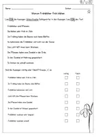 Vorschau - Arbeitsblätter - Frühblüher - Warum Frühblüher früh blühen (Sachunterricht) - Seite 1