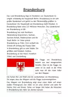 Vorschau - Arbeitsblätter - Bundesland Brandenburg - Seite 1