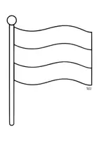 Voorbeeld - KleuterKlaar| Koningsdag: lege vlag - Voorblad