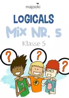 Vorschau - Arbeitsblätter - Leseverständnis Klasse 5 - Logicals Klasse 5 - THEMENMIX Nr. 5 - Deckblatt