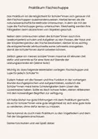 Vorschau - Arbeitsblätter - Praktikum Fischschuppe - Deckblatt