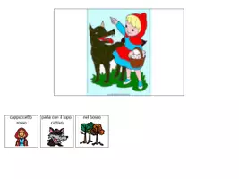 anteprima - Materiale di supporto/inclusione - Cappuccetto rosso in CAA - Pagina 2