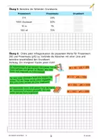 Vorschau - Arbeitsblätter - Grundwert berechnen – Arbeitsblätter, Präsentationen & Interactive - Seite 3