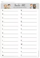 Vorschau - Arbeitsblätter - SACHUNTERRICHT Berufe / Rätsel- und Leseblätter - Seite 1