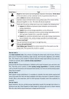 Vorschau - Arbeitsblätter - Nutrition: Activity energy expenditure with solutions - Seite 2