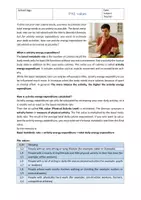 Vorschau - Arbeitsblätter - Nutrition: PAL values with solutions - Seite 1