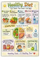 Vorschau - Arbeitsblätter - Nutrition: Healthy diet with solutions - Deckblatt