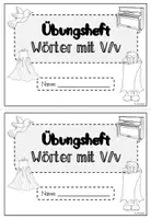 Vorschau - Arbeitsblätter - Übungsheft - Wörter mit V/v (Klasse 2-4) - Seite 3