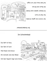 Vorschau - Arbeitsblätter - Lese-Mal-Blatt - Partnerarbeit - Seite 3