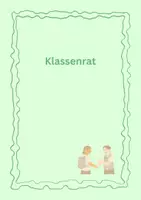 Vorschau - Stundenentwürfe - Klassenrat - Deckblatt