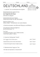 Vorschau - Arbeitsblätter - Fußball WM 2026 - DEUTSCHLAND / Basteln / Lesetext / Poster / - Seite 3