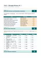 Vorschau - Arbeitsblätter - DaZ: Nebensatz mit weil und dass | Verbstellung am Ende | Konjunktionen | Niveau A2/B1 | Klasse 7–10 | differenziert - Seite 2