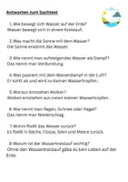Vorschau - Arbeitsblätter - Sachtext - Der Kreislauf des Wassers Klasse 3-4 - Seite 3