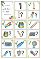 Vorschau - Spiele - Ich habe, wer hat...? In der Schule - Wortschatzspiel (Bild-Bild) - Seite 2