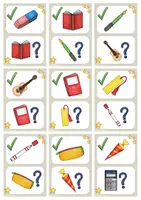 Vorschau - Spiele - Ich habe, wer hat...? In der Schule - Wortschatzspiel (Bild-Bild) - Seite 3