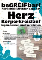 Vorschau - Spiele - beGREIFbar! Herz -Körperkreislauf- Biologie Pflege Medizin - Deckblatt