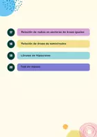 Vista previa - Hojas de trabajo - Áreas de regiones circulares - página 3