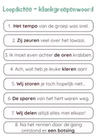 Voorbeeld - Loopdictee verzamelbundel groep 5 - Pagina 3