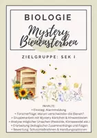 Vorschau - Arbeitsblätter - MYSTERY – RÄTSEL DER VERSCHWUNDENEN BIENEN - Deckblatt