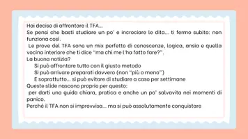 anteprima - Testo - TFA PROVE SELETTIVE – RIPASSO VELOCE E STRATEGICO - Pagina 1