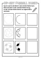 Vorschau - Arbeitsblätter - Fußball WM 2026 Op-Art Kunstprojekt - Kunst im Sommer - Seite 2