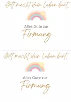 Vorschau - Mal- und Bastelvorlagen - Karten zur Firmung mit Geschenkidee - Seite 2
