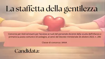 anteprima - UdA - LEZIONE SIMULATA – Concorso Scuola dell’Infanzia - Pagina di copertina