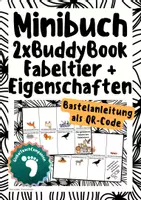 Vorschau - Mal- und Bastelvorlagen - Minibuch / Buddy-Book - Fabeltiere und ihre Eigenschaften - Deckblatt