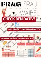 Vorschau - Stundenentwürfe - Dativ-Duell 1! 24 handlungsorientierte Karten mit Wettbewerbscharakter - Deckblatt