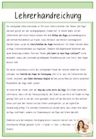 Vorschau - Arbeitsblätter - Komplette Unterrichtsstunde - Wie kann mein Auge sehen / Der Sehsinn - Seite 1