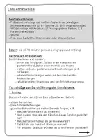 Vorschau - Mal- und Bastelvorlagen - Fußballnetz nach Gerhard Richter - Kunstidee Fußball, Sport, Kunst Grundschule - Seite 1
