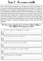 Aperçu - Feuilles d'exercices - livret de lecture + questionnaire (rentrée) - Page 3