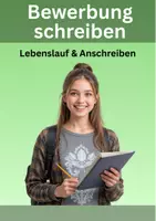 Vorschau - Arbeitsblätter - Bewerbung schreiben - Lebenslauf & Anschreiben - Deckblatt
