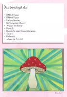 Vorschau - Mal- und Bastelvorlagen - Kunst: Kunstprojekt Pilze – Herbstliches Mal- und Zeichenprojekt mit Anleitung & Malvorlagen (Klasse 1, 2, 3, 4, auch fachfremd) - Seite 3