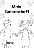 Vorschau - Arbeitsblätter - Lerntheke Sommer Mathe und Deutsch Klasse 1 - Seite 2