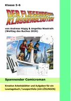 Vorschau - Unterrichtsreihen - Der fliegende Klassenscooter - Unterrichtsreihe - Lektüreheft - Welttag des Buches - Deckblatt