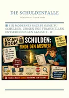 Vorschau - Unterrichtsreihen - Escape Room Schulden & Kredite | Mathe & Wirtschaft | - Deckblatt