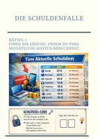 Vorschau - Unterrichtsreihen - Escape Room Schulden & Kredite | Mathe & Wirtschaft | - Seite 3