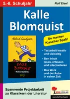 Vorschau - Arbeitsblätter - Kalle Blomquist – Begleitmaterial zur Lektüre | Deutsch Sekundarstufe I Klasse 5-8 | Literaturklassiker, Leseverständnis, Kreatives Schreiben, Textarbeit - Deckblatt