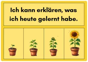 Vorschau - Fördermaterial/Inklusion - Tagesziele Reflexion - Growth Mindset - Seite 3