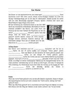 Vorschau - Arbeitsblätter - Das Klavier - Deckblatt