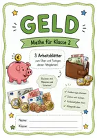Vorschau - Arbeitsblätter - Geldeinheiten - 3 Arbeitsblätter Klasse 2 - Deckblatt