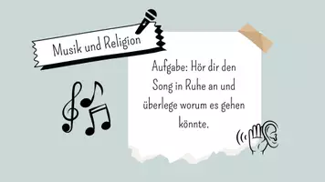 Vorschau - Unterrichtsreihen - Unterrichtseinheit: Religion und moderne Musik - Seite 2