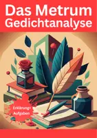 Vorschau - Arbeitsblätter - Das Metrum - Metrik / Versmaß bestimmen - Deckblatt