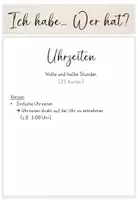 Vorschau - Spiele - Ich habe, wer hat? – Uhrzeiten volle und halbe Stunden, Klasse 1–2 - Seite 2