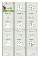 Vorschau - Spiele - Ich habe, wer hat? – Uhrzeiten volle und halbe Stunden, Klasse 1–2 - Seite 3