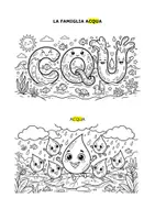 anteprima - Flashcard - LA FAMIGLIA ACQUA - Pagina di copertina