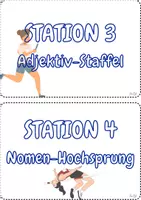 Vorschau - Stationenlernen - Wortarten‑Olympiade: Motivierendes Stationenlernen für die Grund‑ und Mittelschule (Deutsch 3.-6. Klasse) - Seite 2
