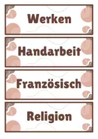 Vorschau - Präsentationen/Tafelbilder - Stundentafeln für die Deutschschweiz - braun - Seite 3