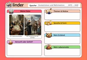 Vorschau - Arbeitsblätter - Literaturepochen-Speeddating - Seite 3